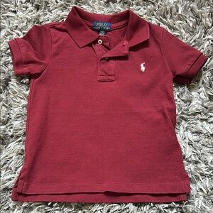Polo by Ralph Lauren Kids Maroon Red Polo Shirt Toddler 3T